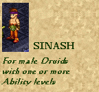 Sinash, as modelled by Aruan