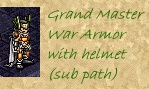 Kyrrness modelling the Grand Master War Armor for subpath masters